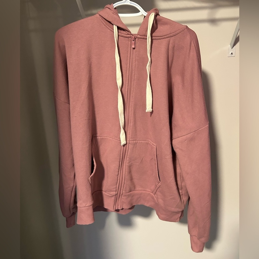 Pink Women's Hoodie Sweater